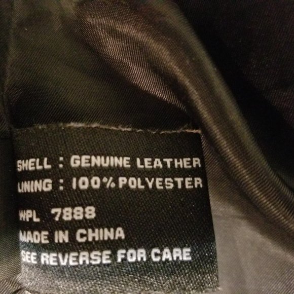 Ladies black Leather Jacket by Jones NY Size Small - Picture 11 of 16